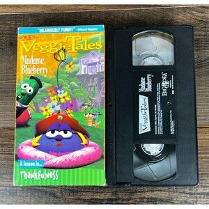 VeggieTales Madame Blueberry A Lesson in Thankfulness  VHS